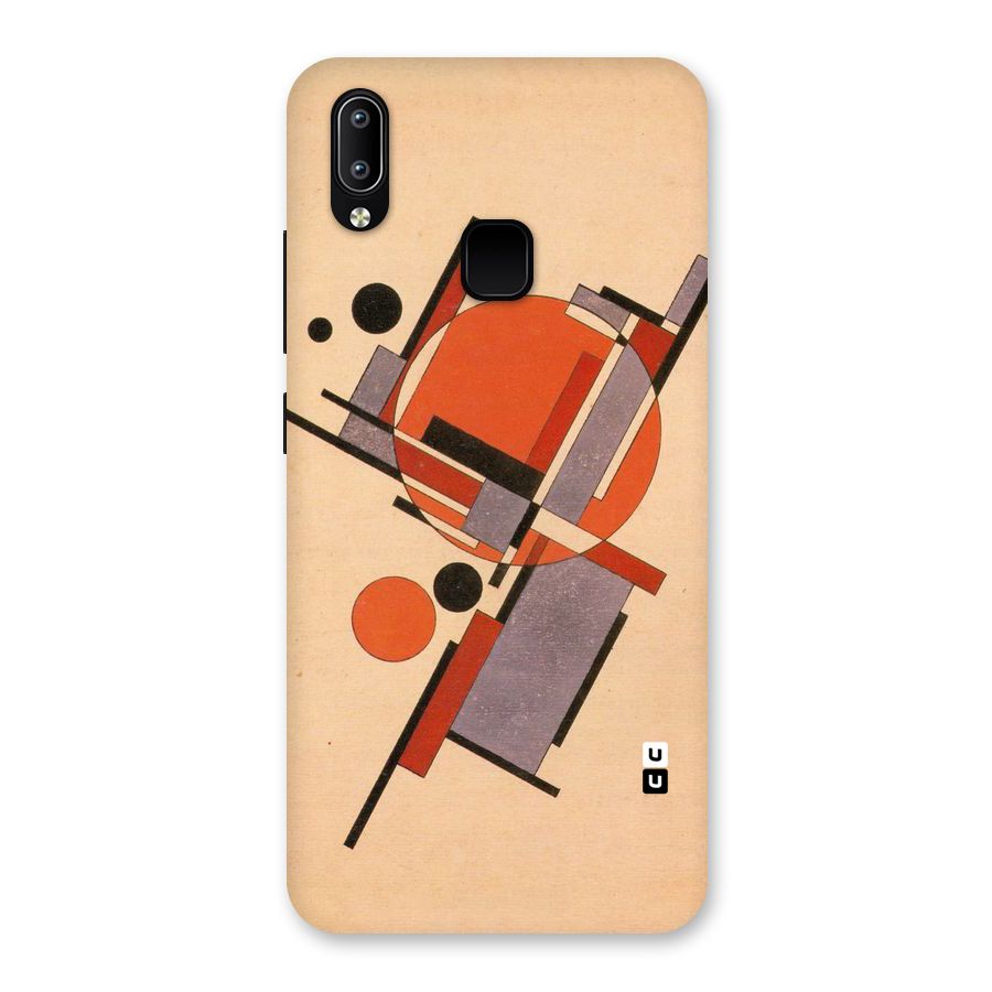 Geo Abstract Metrics Back Case for Vivo Y93