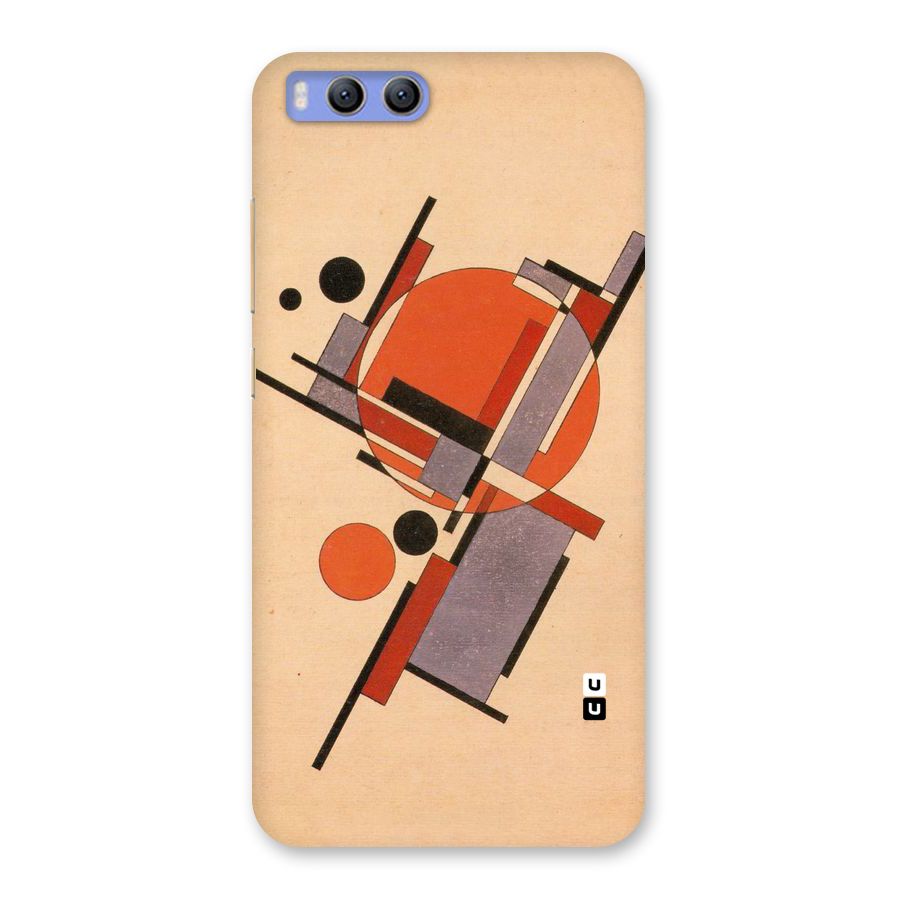 Geo Abstract Metrics Back Case for Xiaomi Mi 6