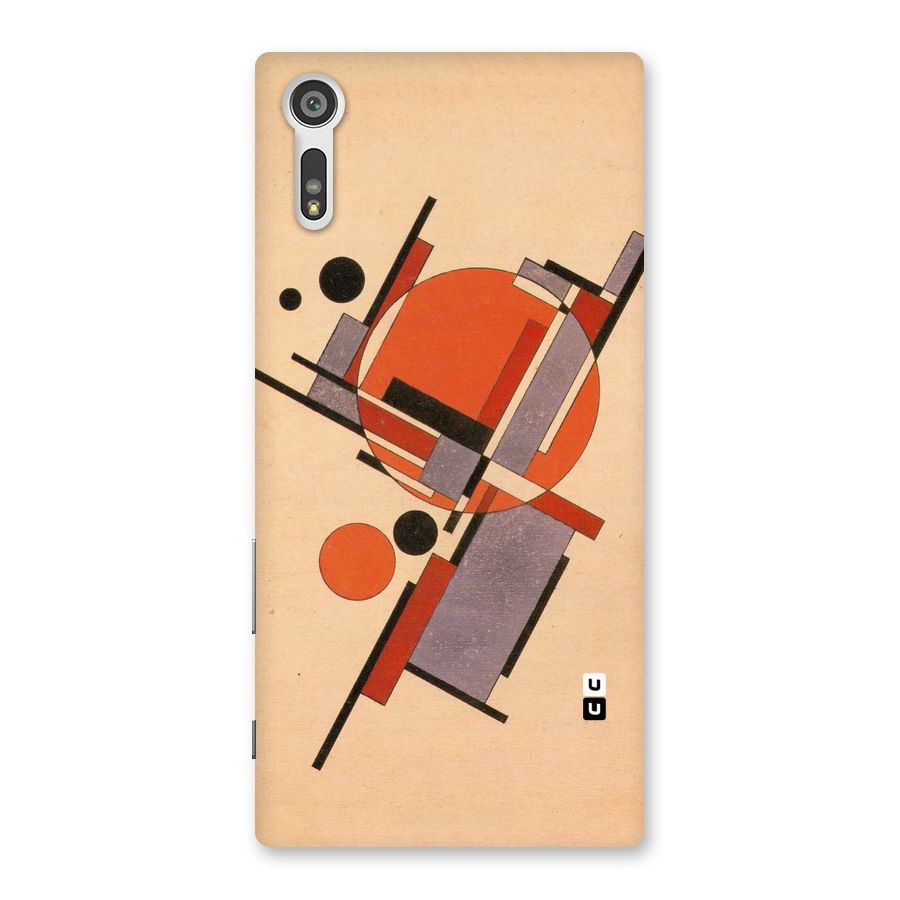 Geo Abstract Metrics Back Case for Xperia XZ