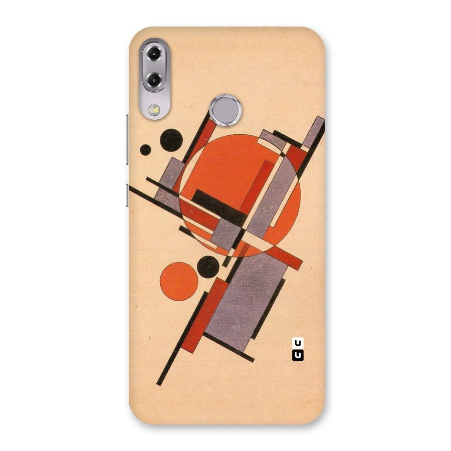 Geo Abstract Metrics Back Case for Zenfone 5Z