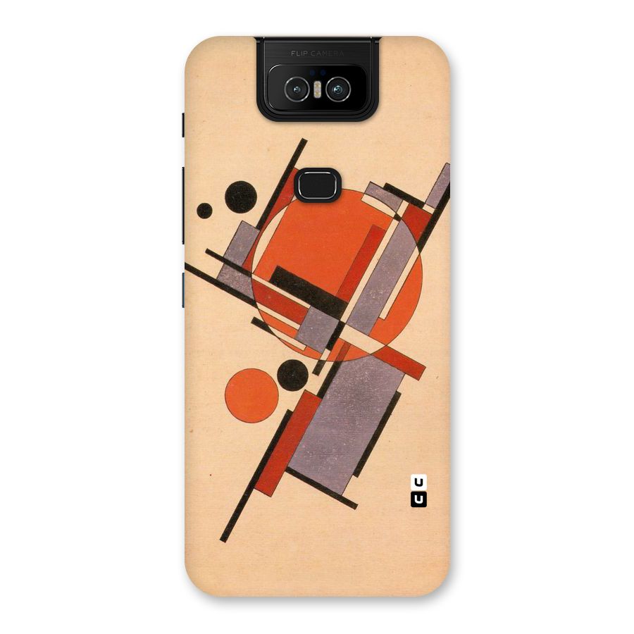 Geo Abstract Metrics Back Case for Zenfone 6z