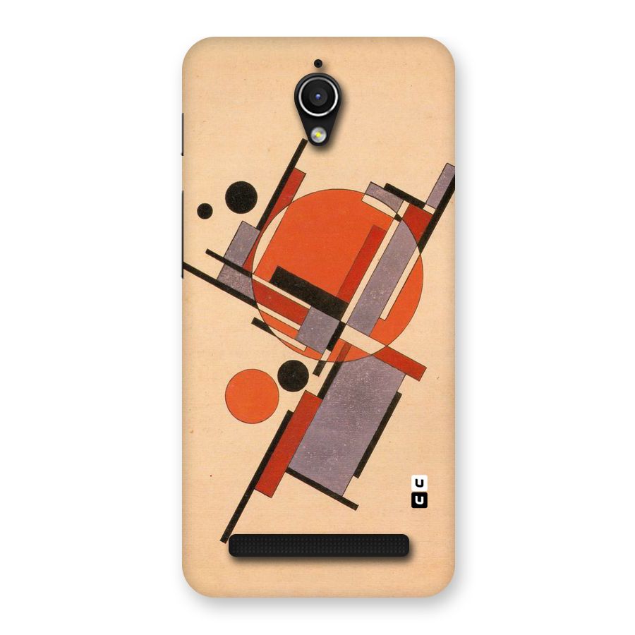 Geo Abstract Metrics Back Case for Zenfone Go