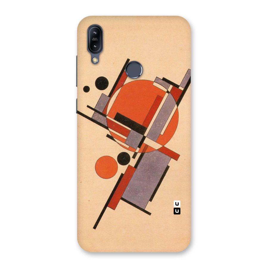 Geo Abstract Metrics Back Case for Zenfone Max M2