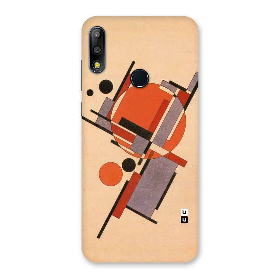 Geo Abstract Metrics Back Case for Zenfone Max Pro M2