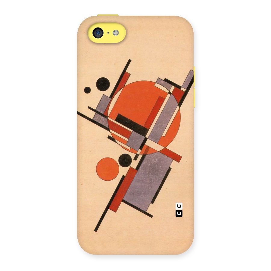 Geo Abstract Metrics Back Case for iPhone 5C