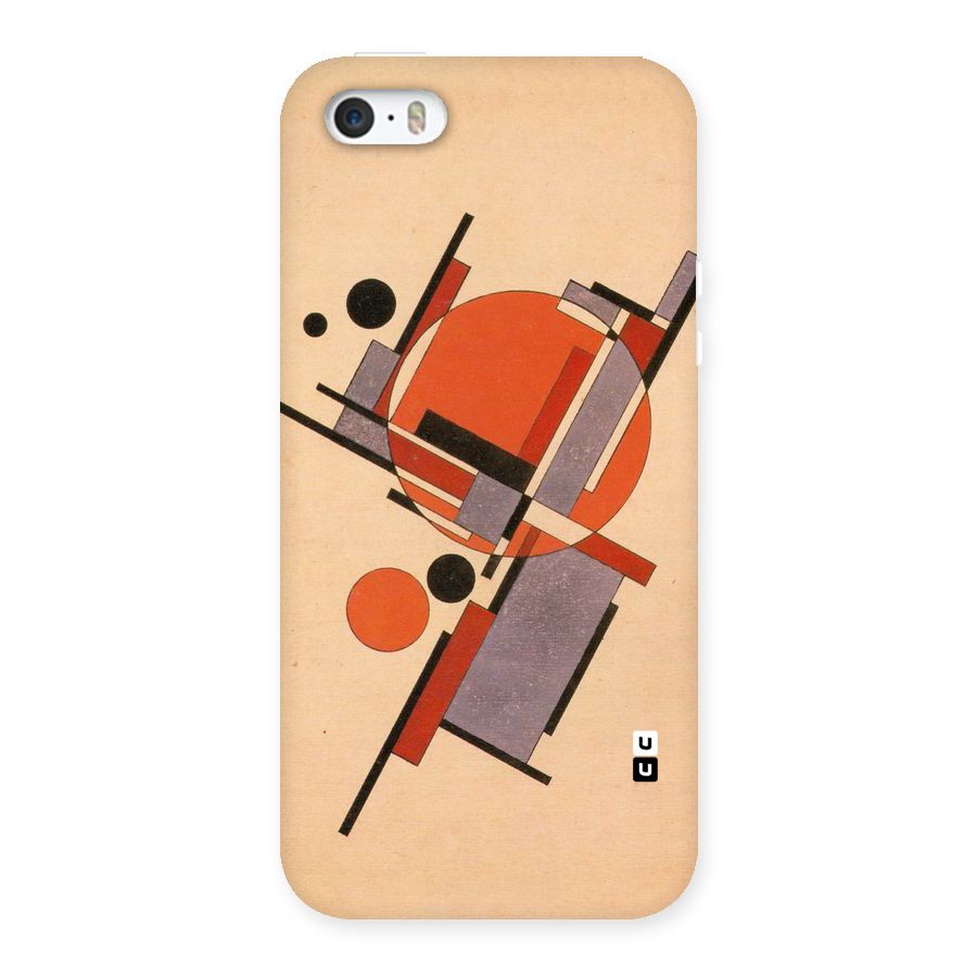 Geo Abstract Metrics Back Case for iPhone SE