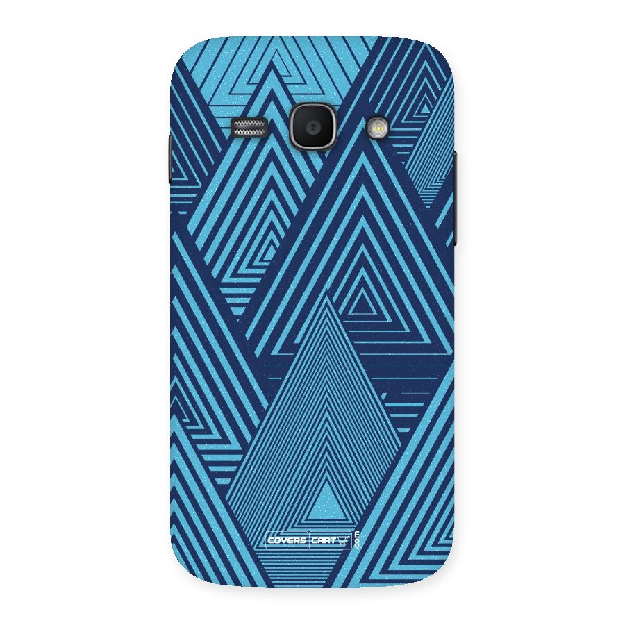 Geometric Blue Print Back Case for Galaxy Ace 3