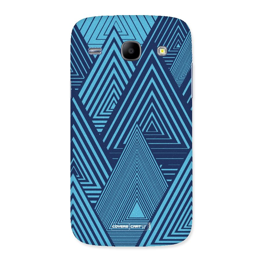 Geometric Blue Print Back Case for Galaxy Core