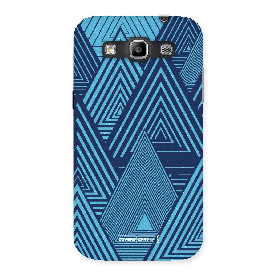 Geometric Blue Print Back Case for Galaxy Grand Quattro