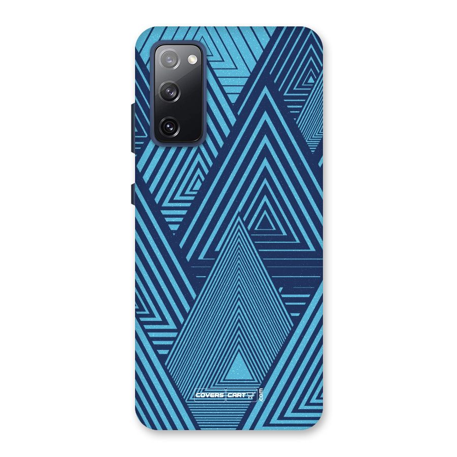 Geometric Blue Print Back Case for Galaxy S20 FE