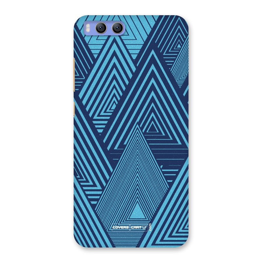 Geometric Blue Print Back Case for Xiaomi Mi 6
