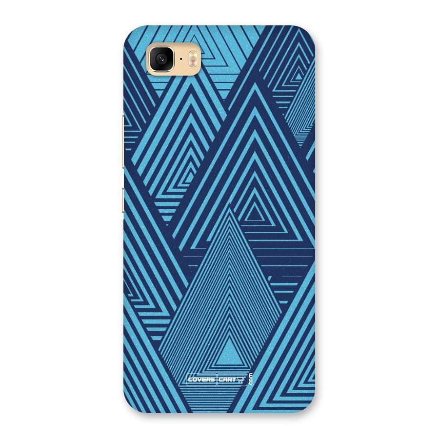 Geometric Blue Print Back Case for Zenfone 3s Max