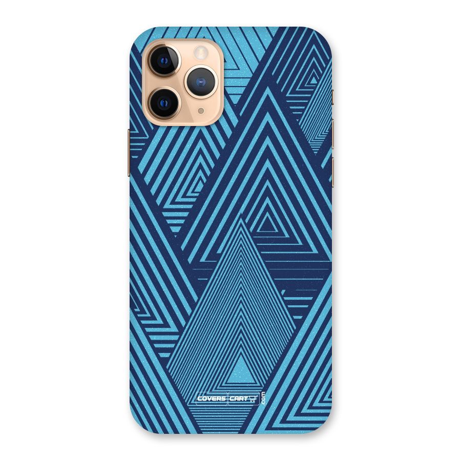 Geometric Blue Print Back Case for iPhone 11 Pro