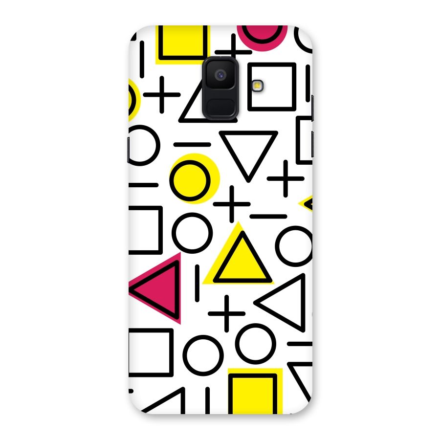 Geometry Pattern Back Case for Galaxy A6 (2018)