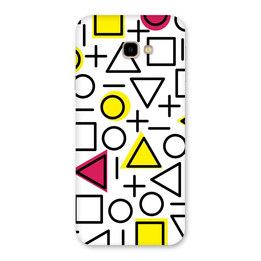 Geometry Pattern Back Case for Galaxy J4 Plus