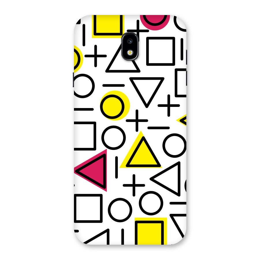 Geometry Pattern Back Case for Galaxy J7 Pro