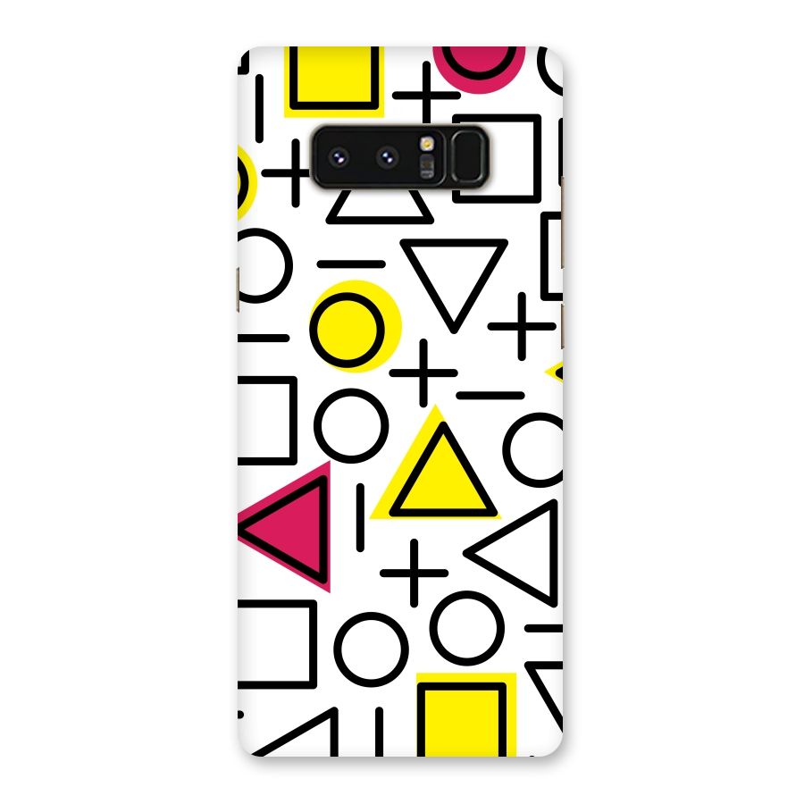 Geometry Pattern Back Case for Galaxy Note 8