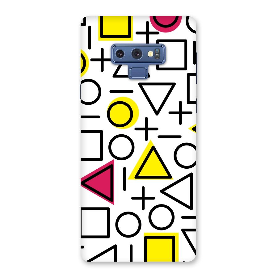 Geometry Pattern Back Case for Galaxy Note 9