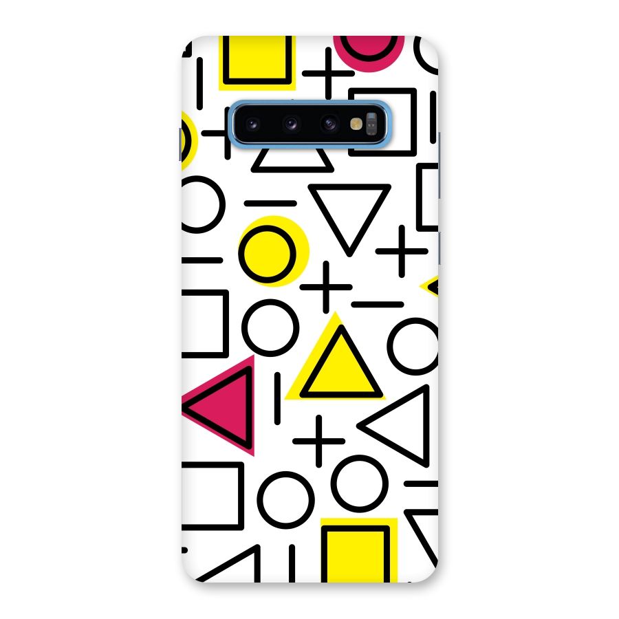 Geometry Pattern Back Case for Galaxy S10 Plus