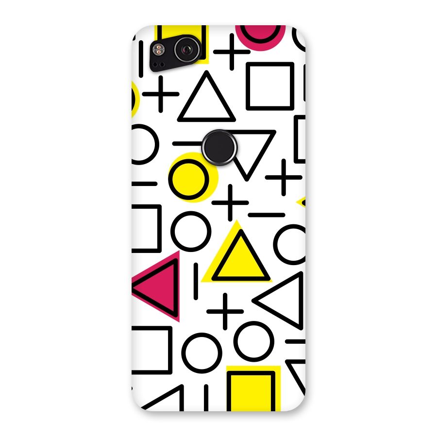 Geometry Pattern Back Case for Google Pixel 2