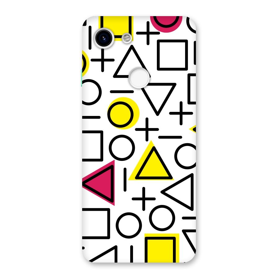 Geometry Pattern Back Case for Google Pixel 3