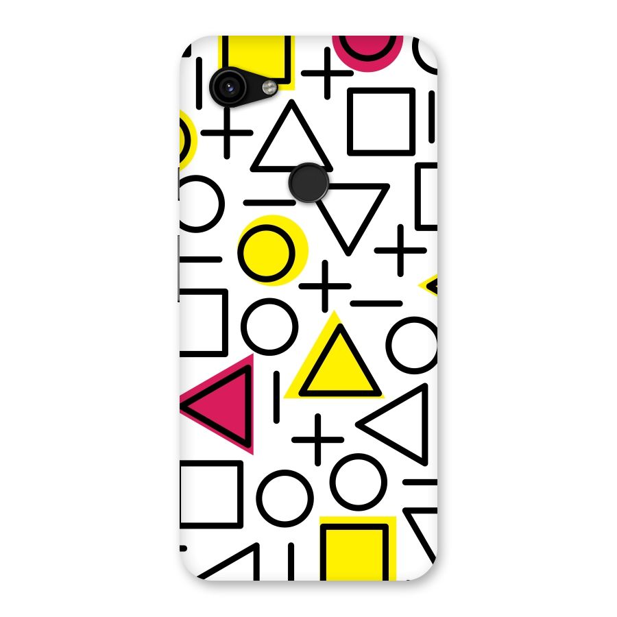 Geometry Pattern Back Case for Google Pixel 3a XL