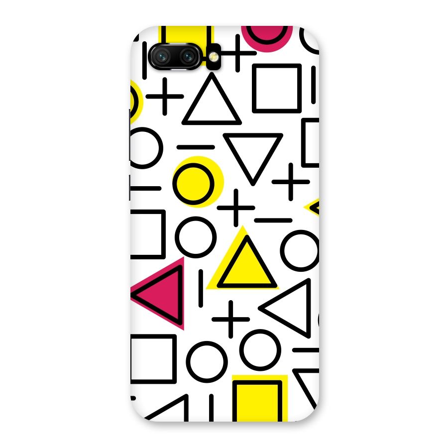 Geometry Pattern Back Case for Honor 10