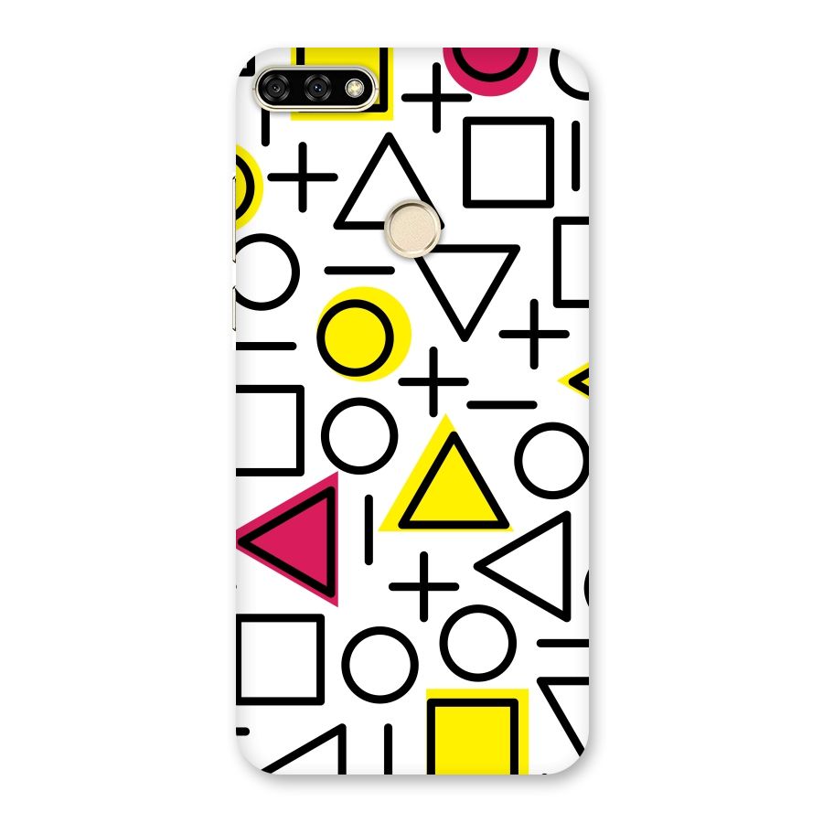 Geometry Pattern Back Case for Honor 7A