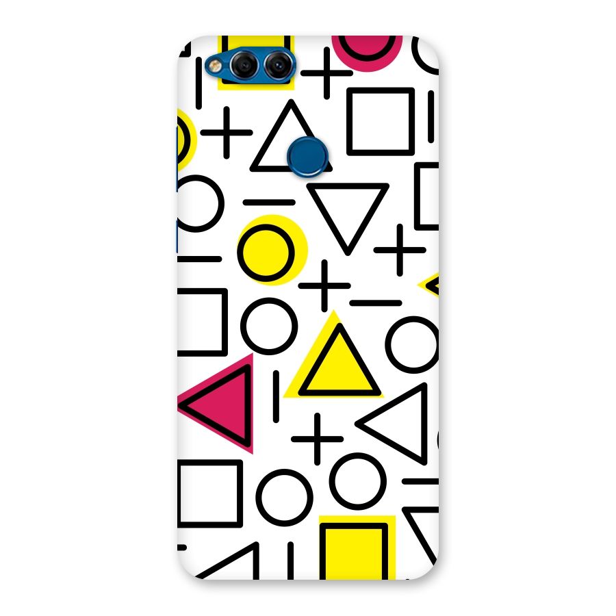 Geometry Pattern Back Case for Honor 7X