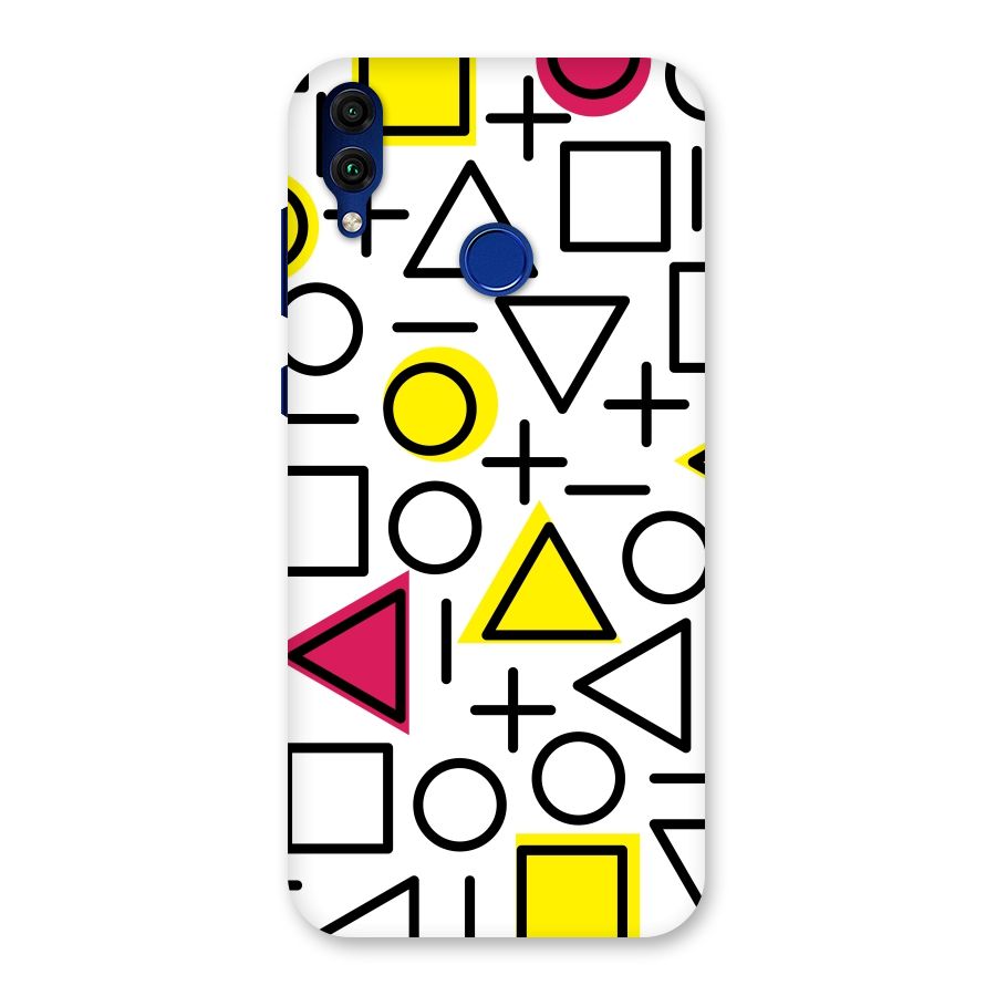 Geometry Pattern Back Case for Honor 8C