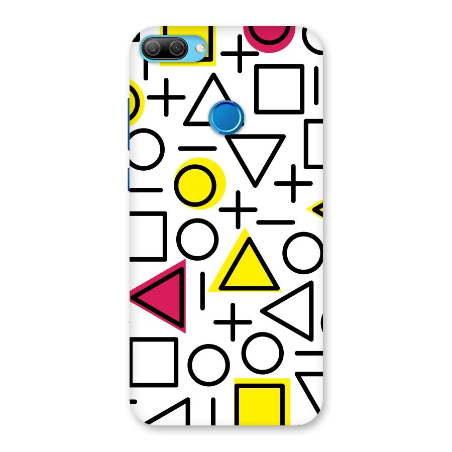 Geometry Pattern Back Case for Honor 9N