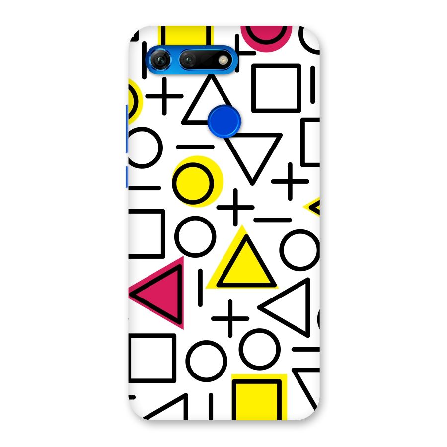 Geometry Pattern Back Case for Honor View 20