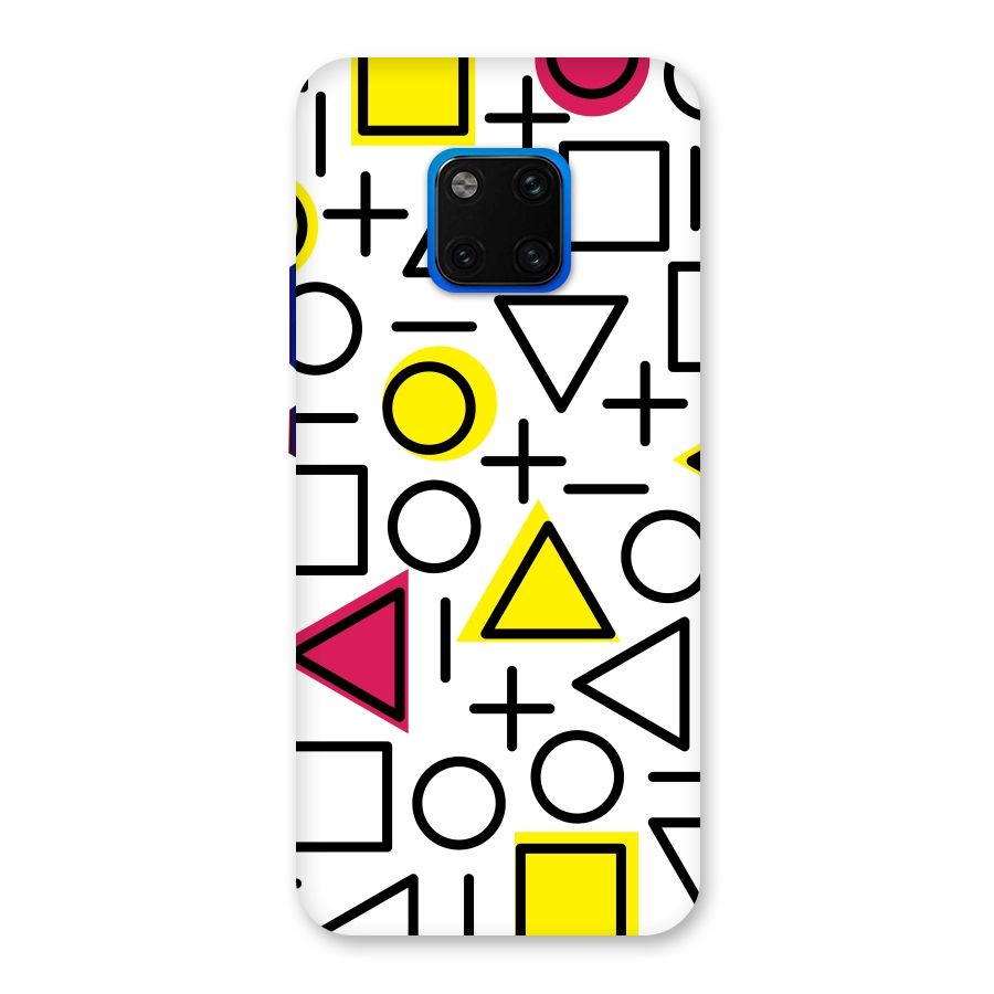 Geometry Pattern Back Case for Huawei Mate 20 Pro