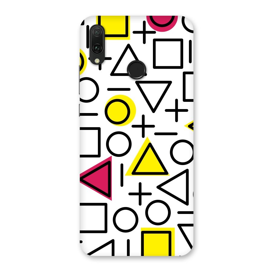 Geometry Pattern Back Case for Huawei Y9 (2019)