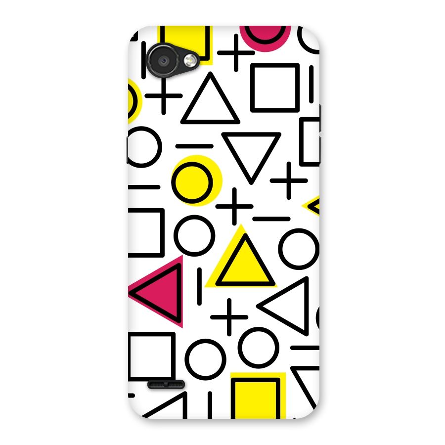 Geometry Pattern Back Case for LG Q6