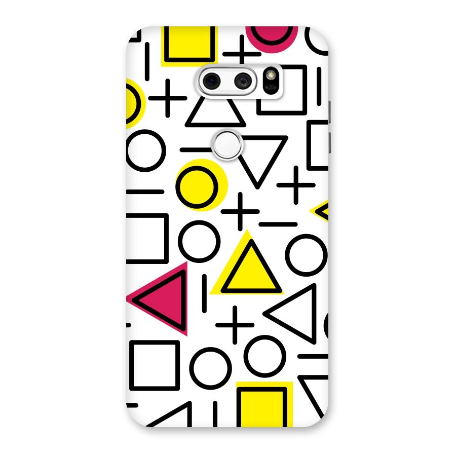 Geometry Pattern Back Case for LG V30