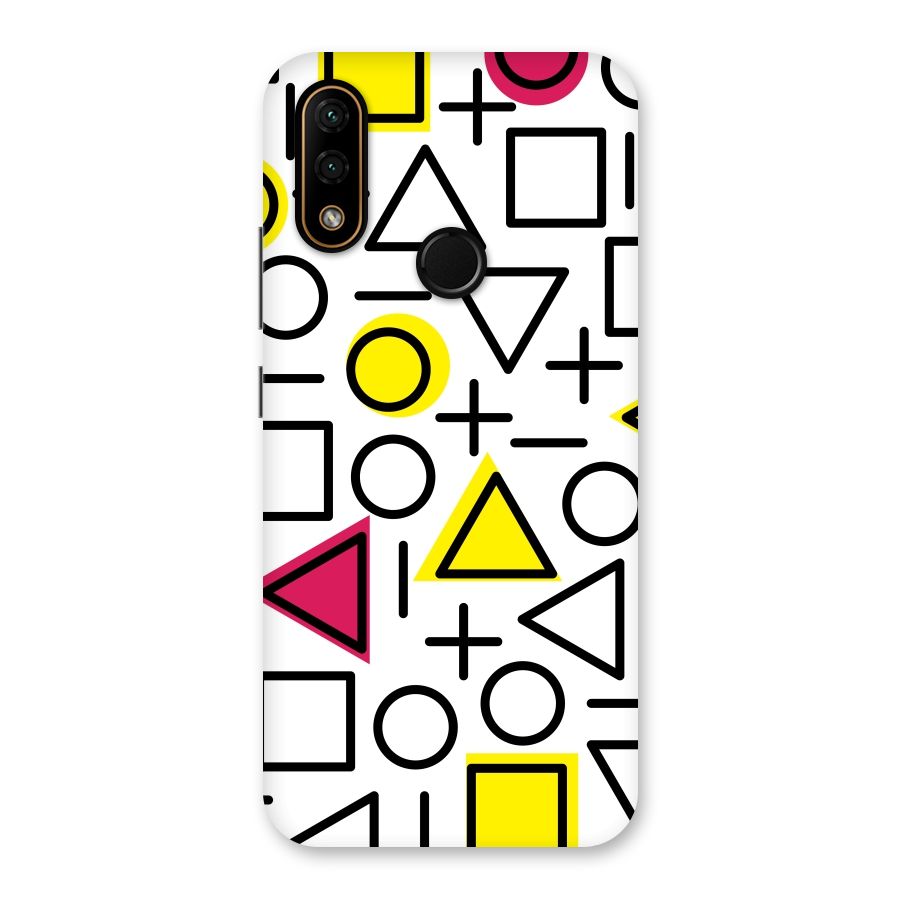 Geometry Pattern Back Case for Lenovo A6 Note