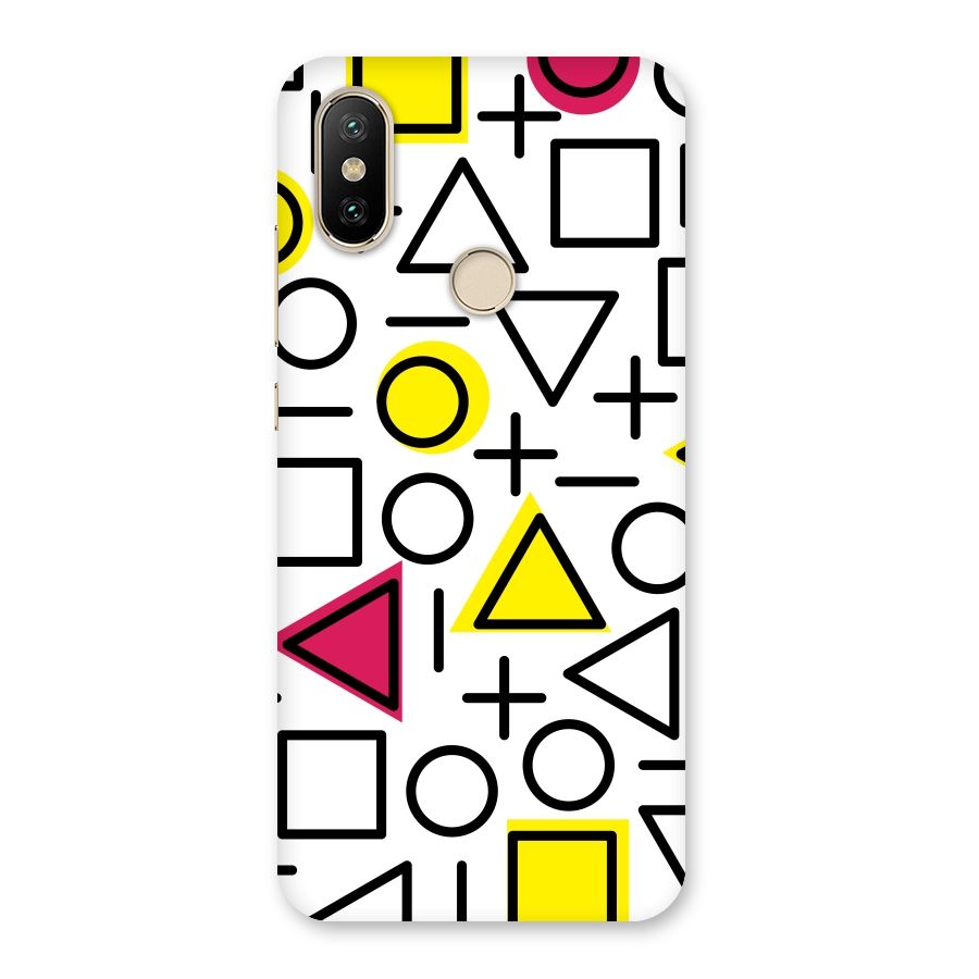 Geometry Pattern Back Case for Mi A2