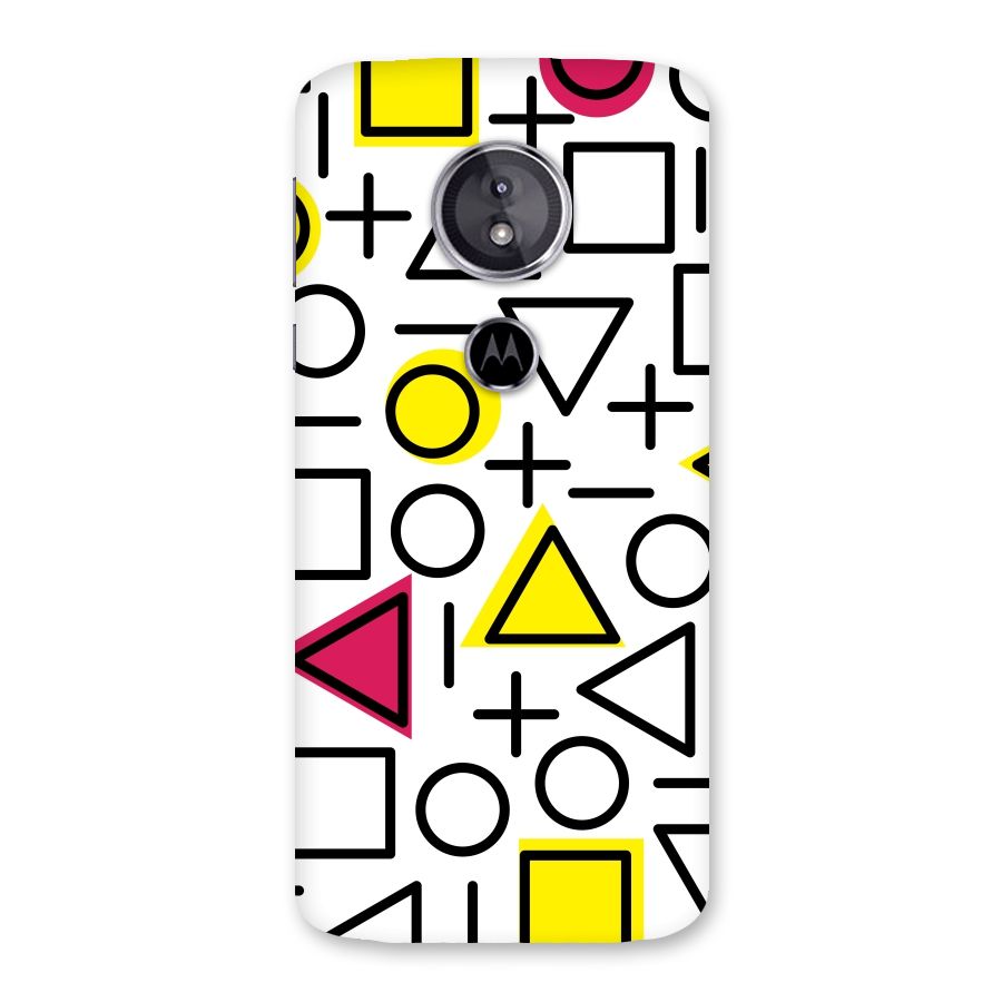 Geometry Pattern Back Case for Moto E5