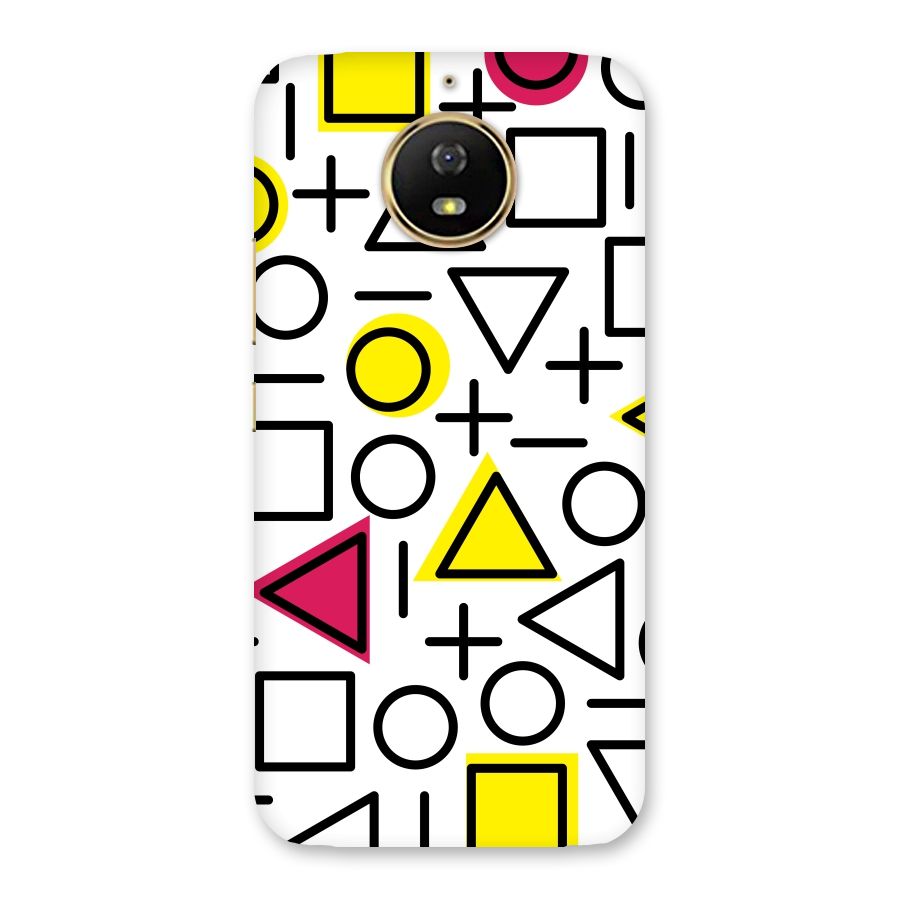 Geometry Pattern Back Case for Moto G5s