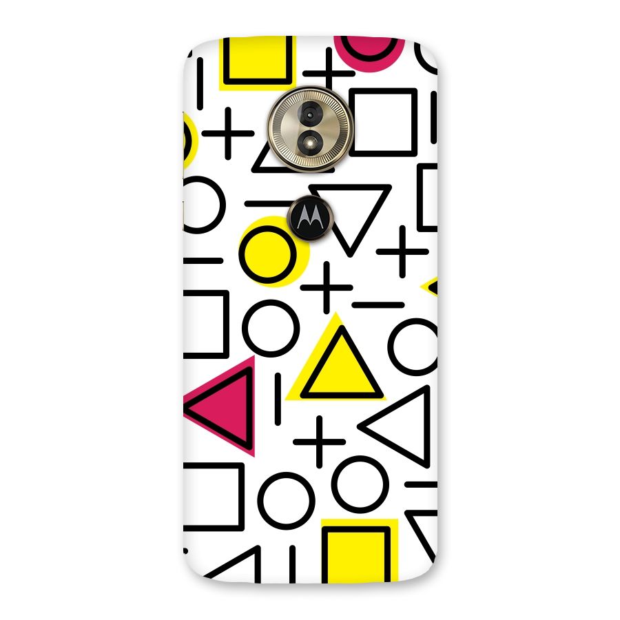 Geometry Pattern Back Case for Moto G6 Play