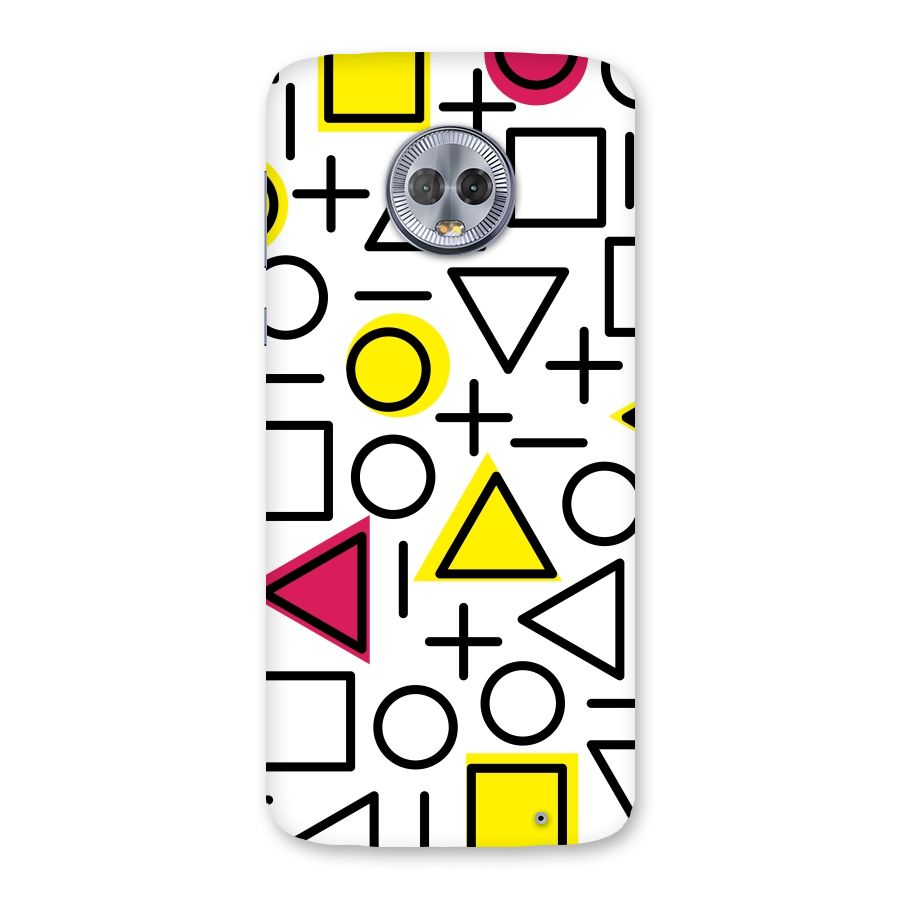 Geometry Pattern Back Case for Moto G6 Plus