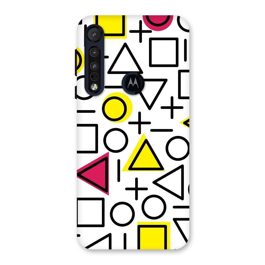 Geometry Pattern Back Case for Motorola One Macro