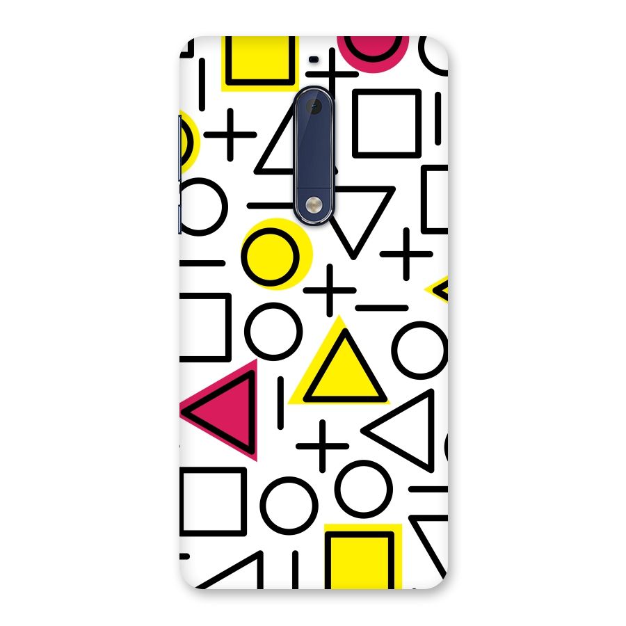 Geometry Pattern Back Case for Nokia 5