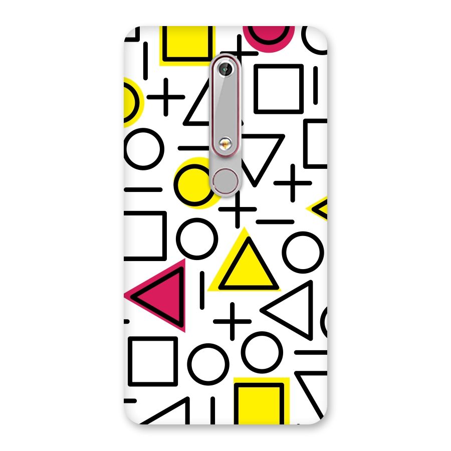 Geometry Pattern Back Case for Nokia 6.1