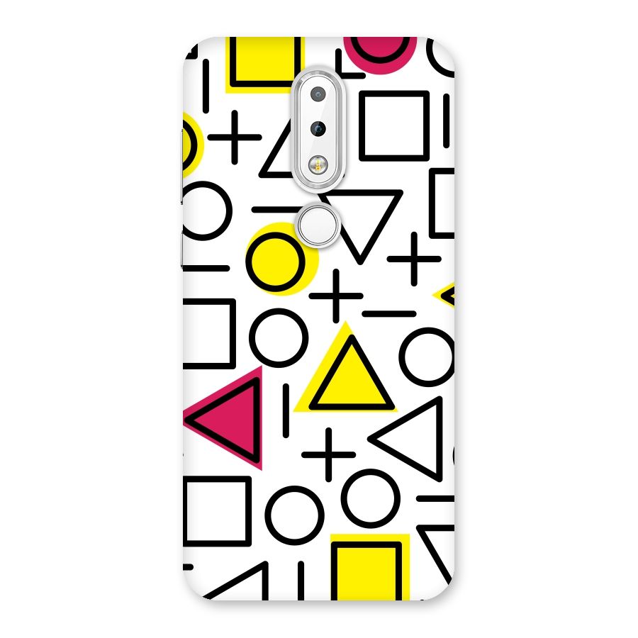 Geometry Pattern Back Case for Nokia 6.1 Plus