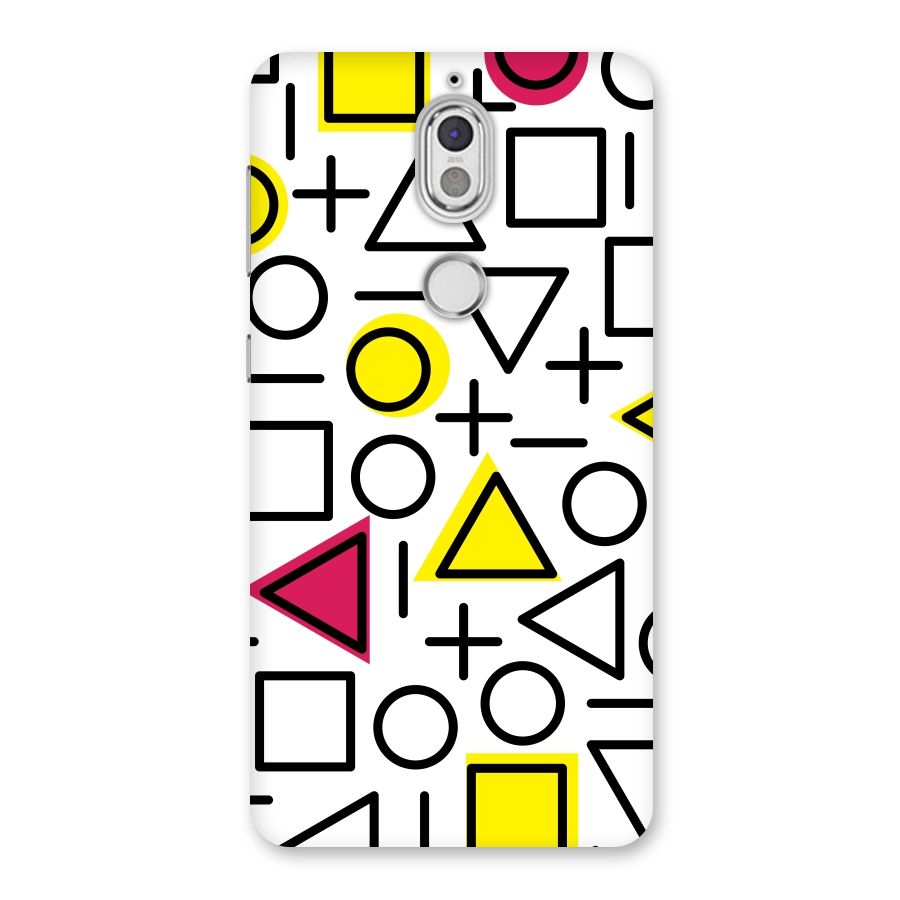 Geometry Pattern Back Case for Nokia 7