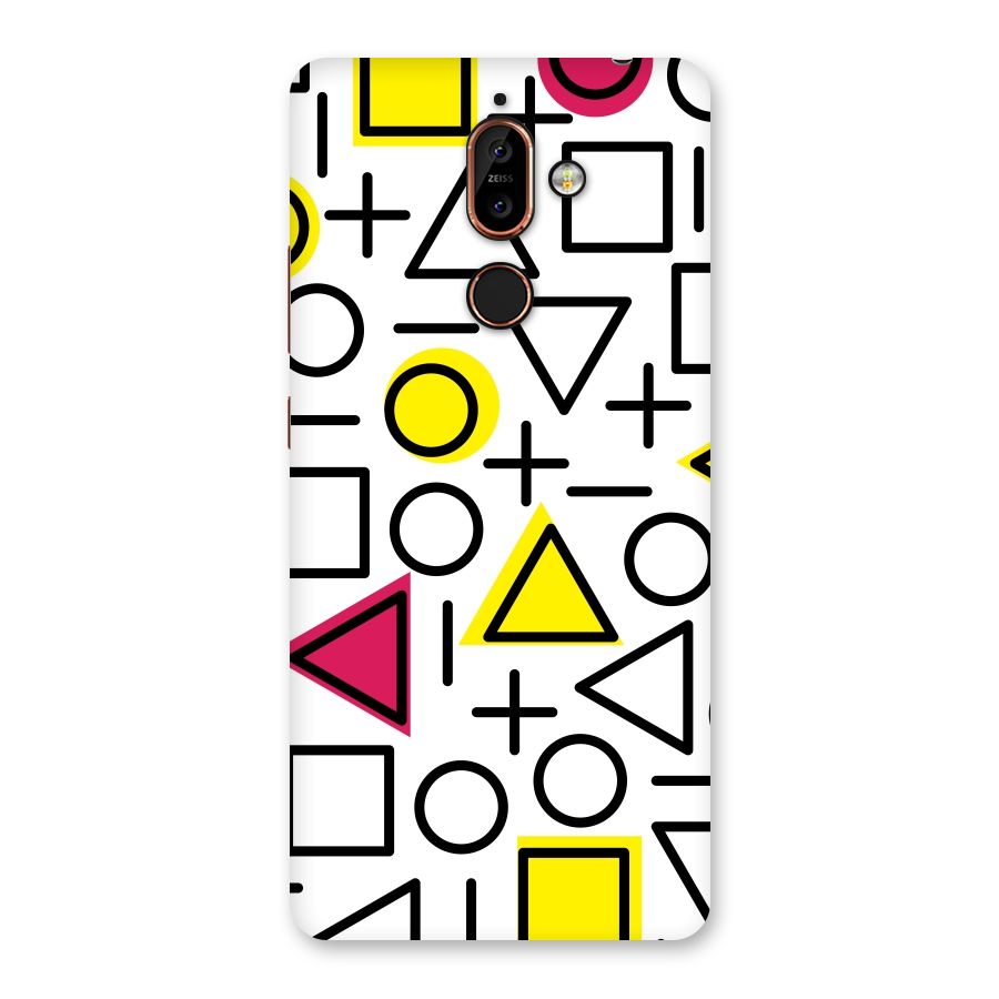 Geometry Pattern Back Case for Nokia 7 Plus