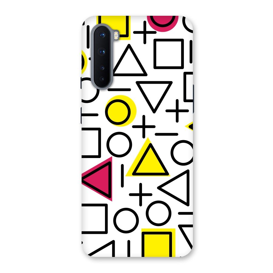 Geometry Pattern Back Case for OnePlus Nord