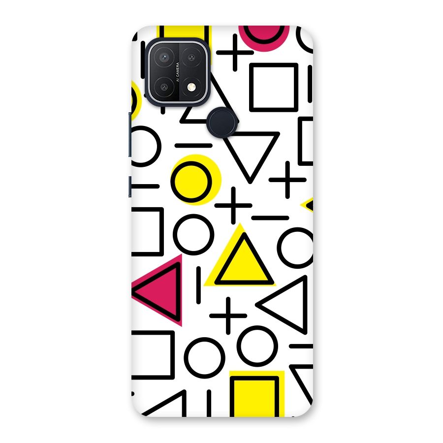 Geometry Pattern Back Case for Oppo A15s